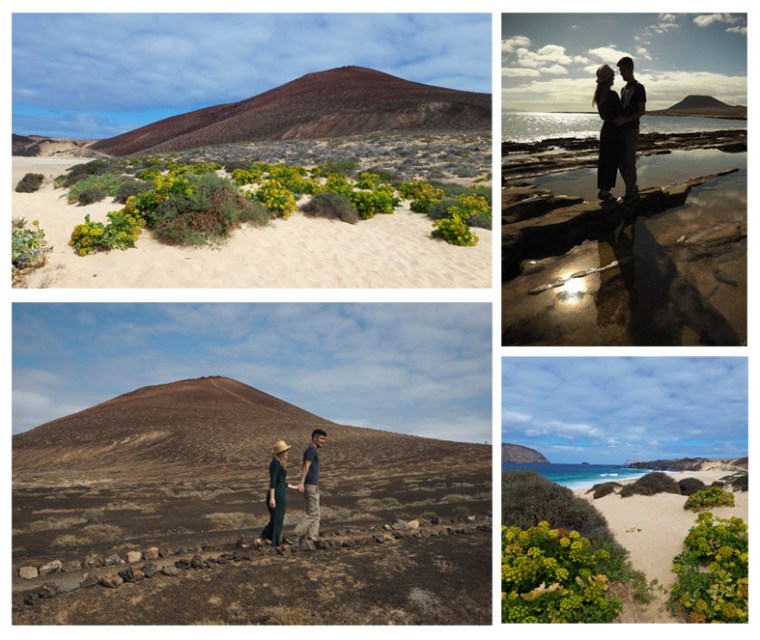la graciosa collage