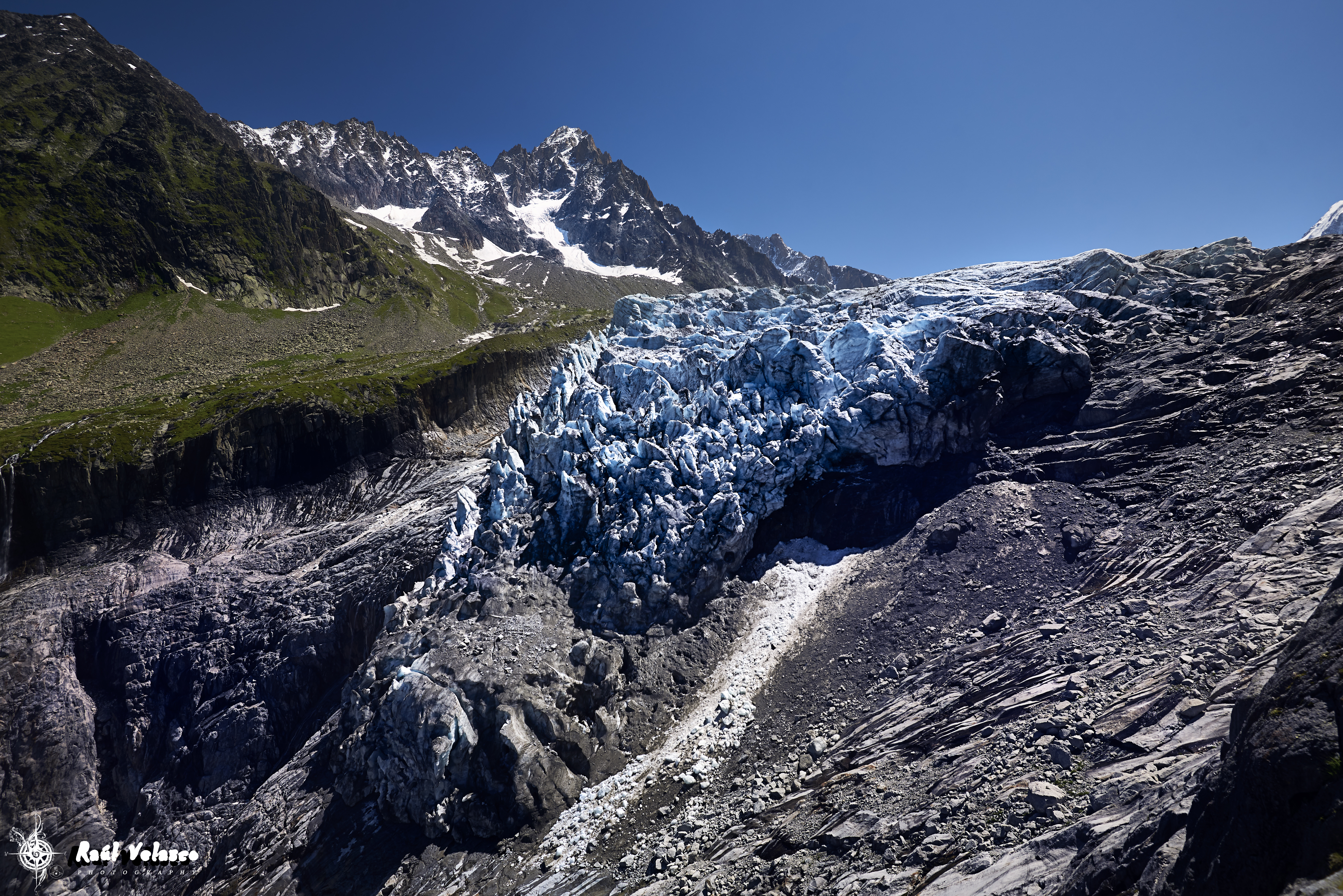 Glaciar Argentiere-firma